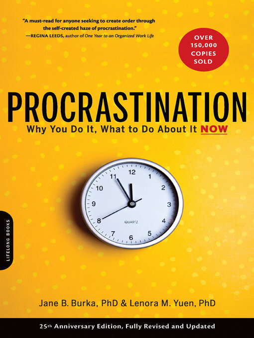 Cover image for Procrastination